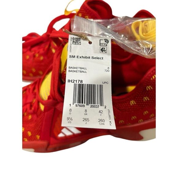 Adidas SM Exhibit Select McDonald's All American Game Size 9 1/2 New without box - Picture 6 of 6